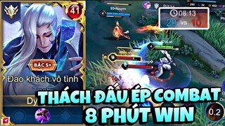 Tachi Ép Combat 8p Win Cực Mạnh Khiến Team Bạn Không Kịp Thở