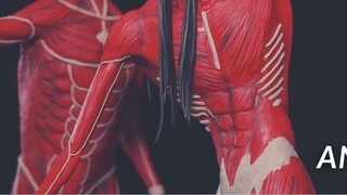 ประติมากรรมเอเรนยักษ์ตัวสุดท้ายเสร็จสิ้นการรวมตัวของยักษ์ทั้งสามตัว