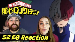 My Hero Academia [English Dub] S2 E6 "The Boy Born With Everything" REACTION! 2x6