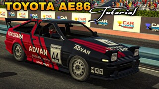 Free Toyota AE86 Livery Tutorial | Easiest Tutorial in Car Parking Multiplayer New Update