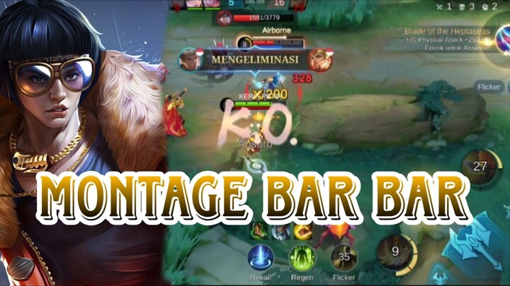 MONTAGE BAR BAR