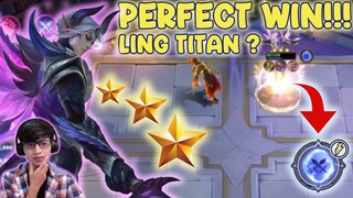 START CORE UNTUK LING JADI TITAN || BUSS 3 PERFECT WIN