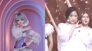[Ye Shuhua x Xingtong] ارقص "HANN" على نفس الشاشة مع فتاة الإلهة من البعد الثاني والثالث!