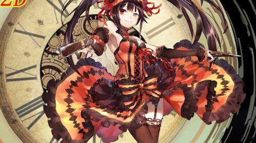 [Table Pet] live2d: Tokisaki Kurumi (dapat diubah, berinteraksi, diubah ukurannya, dipindahkan, deng