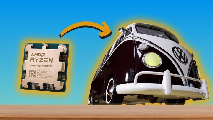 I 3D Printed a VW Kombi PC Case (Water-Cooled Ryzen Build)