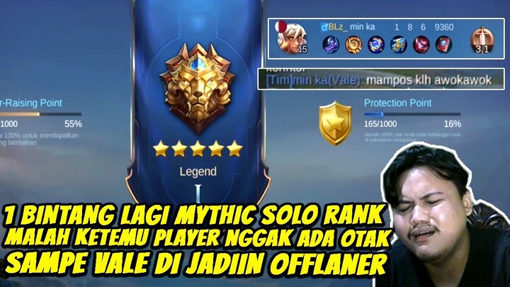 1 BINTANG LAGI NAIK MYTHIC KETEMU TIM BOCAH BOCAH SD SUMPAH MAU PECCAH KEPALAKU SOLO RANK