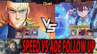 🔥🔥KING VERSUS CHILD EMPEROR!! 2 META DI EBZ [SPEED VS AOE FOLLOW UP] - ONE PUNCH MAN:The Strongest
