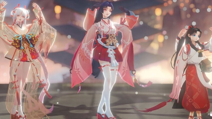 [Onmyoji MMD] Sanha at Heiankyo Station