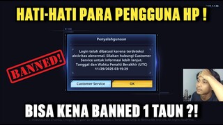 Hati-Hati Pengguna HP ! Bisa Kena BANNED 1 TAUN ?! - Solo Leveling Arise