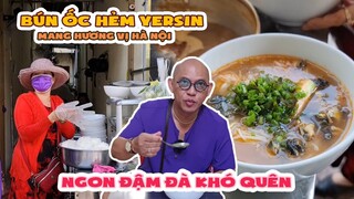 Quán BÚN ỐC hẻm "bé tí" này có gì đặc biệt mà mỗi lần ra Nha Trang Color Man phải ghé ăn hoài ???