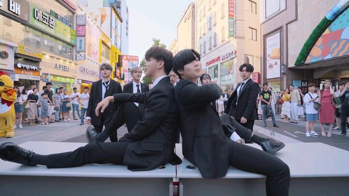 [Nhảy]Bản dance cover của <Dionysus> trên đường phố Hàn Quốc|BTS
