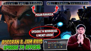 BOCORAN RESMI TERBARU & TANGGAL RILIS EPISODE 74 SKIBIDI TOILET! ADA RAHASIA BESAR YANG TERUNGKAP!