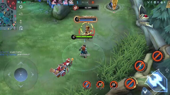 Don't use Zilong to counter Badang