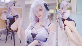 ｜yui Goldfish｜Wanna splash around with Auntie? 『Shenhe Swimsuit Cosplay』