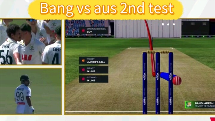 Aus vs bangladesh big culaps