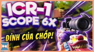 CALL OF DUTY MOBILE VN | ICR-1 LẮP SCOPE 6X HƠI BỊ ĐỈNH | Zieng Gaming