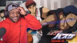 This Game Was Insane | Kuroko No Basket Episode 43 | Reaction