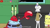 spongebob parody squidword minta gaji