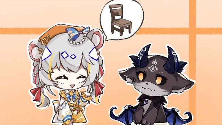 【Hoshimi】3D Revealed: Became Derby-sama's Chair