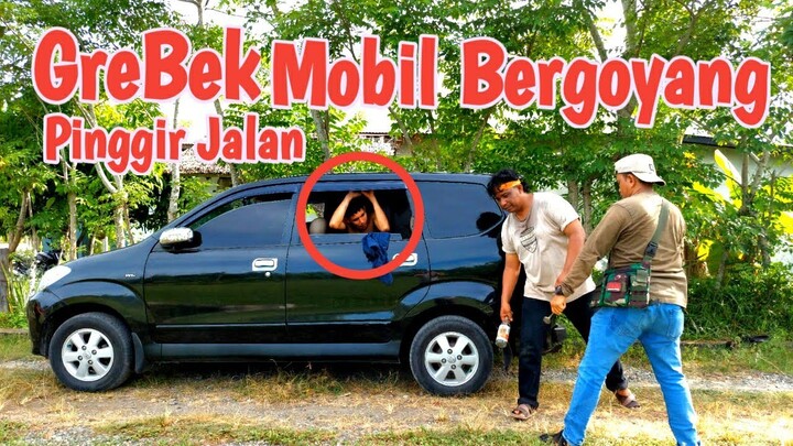 GREBEK MOBIL BERGOYANG Pinggir jalan#film_Komedi_lemtoe
