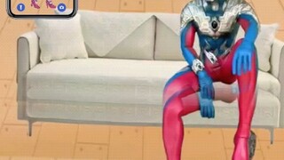 Ultraman ingin makan potongan pedas