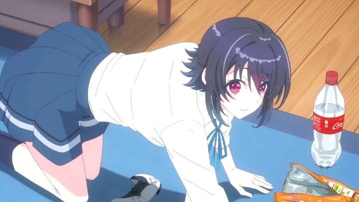 She likes to play games and watch movies.