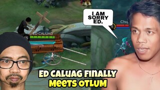 WHEN ED FINALLY MEETS OTLUM PRANK IN MOBILE LEGENDS