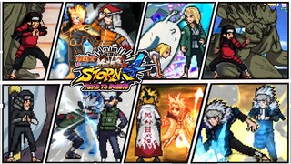 All Hokages Ultimate Jutsus & Transformations (4K) - NARUTO STORM 4 MUGEN
