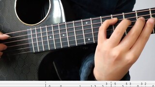 [Fingerstyle Teaching] The beautiful version of "Lu Xiaoyu" guitar teaching, this time you can defin