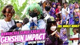 BERBURU CEWEK2 CANTIK!! DAPET YG WANGY SEMUA😍 - Wawancara Semua Cosplay Genshin Impact di Event Wibu