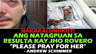 Andrew Schimmer Wife Now 2022 NAKAKALUNGKOT ANG NATAGPUANG RESULTA KAY JHO ROVERO