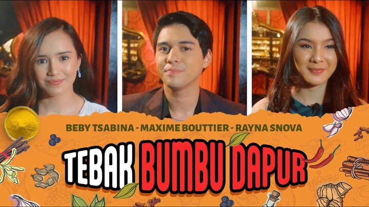 Tebak Bumbu Dapur bersama Beby Tsabina, Maxime Bouttier, Rayna Snova