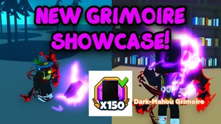 New INSANE MYTHICAL GRIMOIRE Showcase! | Anime Punching Simulator Roblox!
