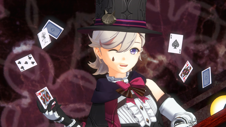 [Genshin Impact MMD]♠BLACK JACK♠｢What about you? What are you going to bet on?｣[Linnie]