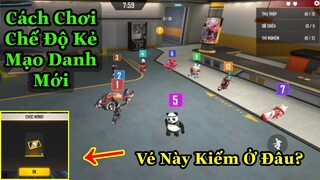 [Garena Free Fire]/Chơi Sớm Chế Độ Kẻ Mạo Danh Cực Thú Vị,Làm Sao Để Có Vé Tạo Phòng Chế Độ Mới?