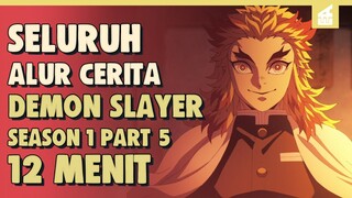 SELURUH ALUR CERITA KIMETSU NO YAIBA Season 1 Part 5 END || Penentuan Nasib Tanjirou dan Nezuko