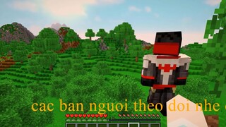 MỀU THỬ THÁCH 24H LÀM BẪY TROLL YÊU TINH HEO RỪNG TRONG MINECRAFT-REDHOOD CỨU MỀ