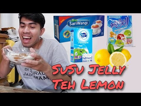DESSERT | SUSU JELLY TEH LEMON | CEMILAN