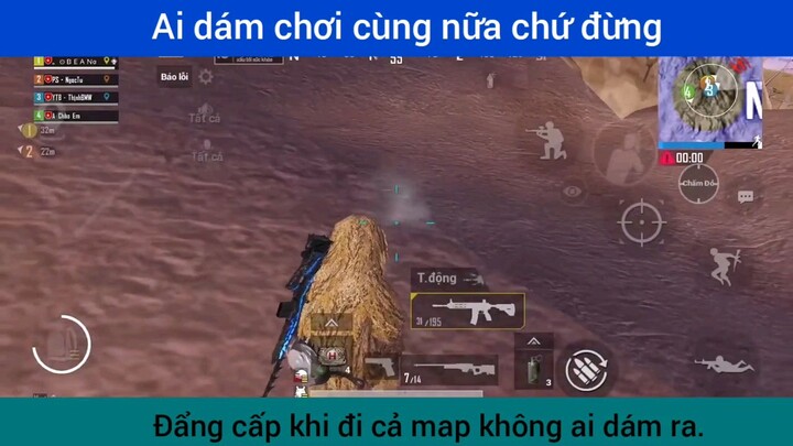 cùng bạn nữ gồng gánh lấy top 1 nhưng quá khó vì đụng độ game pubg