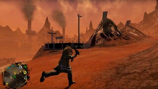 HOW BIG IS THE MAP in Red Faction: Guerrilla? Run Across the Map
