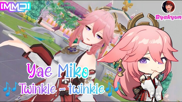 [MMD] Mari berdansa with Yae Miko | Twinkle - twinkle