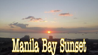 Time Lapse Video - Manila Bay Sunset, Manila, Philippines