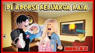 AKHIRNYA!! AKU DAN @MOOMOO DI ADOPSI KELUARGA KAYA TAPI... Roblox RolePlay - Adoption Story -