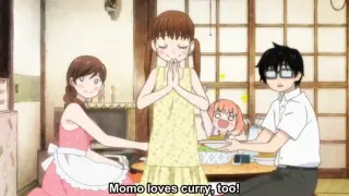 Momo loves curry