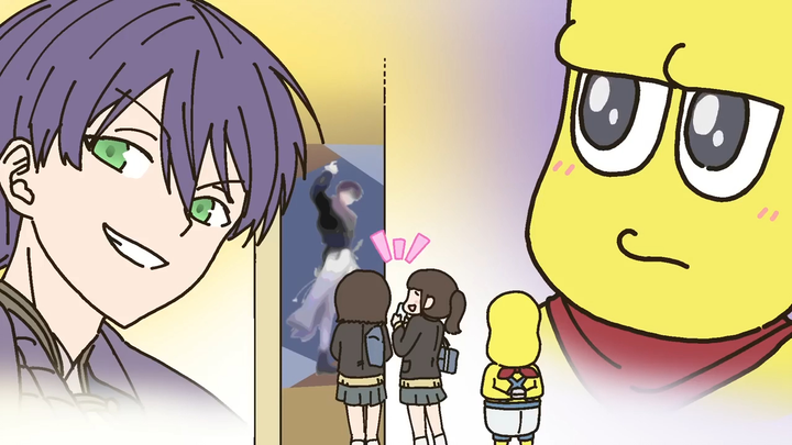 【自烤熟肉】对刀也的玻璃杯有着特别执着的花生君