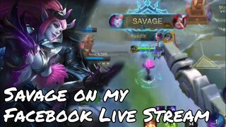 26 Kills 3 Maniac & 1 Savage on my Facebook Livestream | Playing with my viewers | MLBB