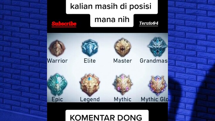 Mobile legends: Bang bang