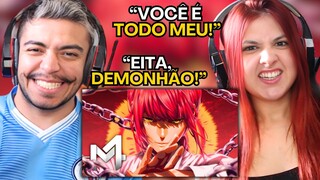 REACT M4RKIM MAKIMA (CHAINSAW MAN) - DEMÔNIO CONTROLE