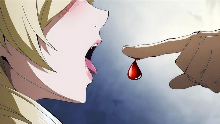 終結的是天使【讓我吸】不愧是吸血鬼始祖帥哥，漂亮妹子爭搶著吸