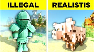 41 Fitur Yang Paling REALISTIS Di Minecraft